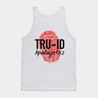 Tru-ID Apologetics (MAIN BLACK) Tank Top